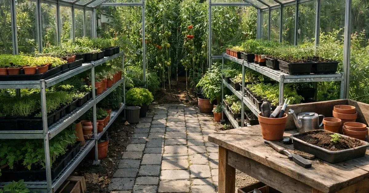 Aménager et organiser une serre de jardin : zones, plantations et équipement