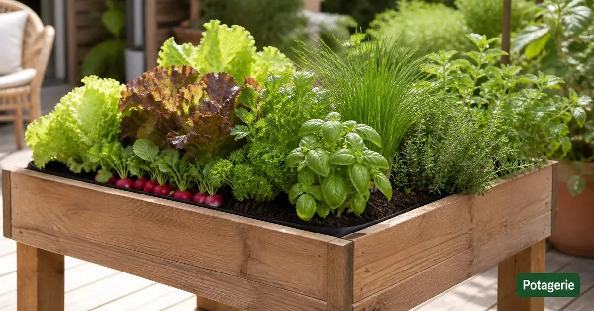 Jardinière surélevée : que cultiver selon la profondeur et l’exposition