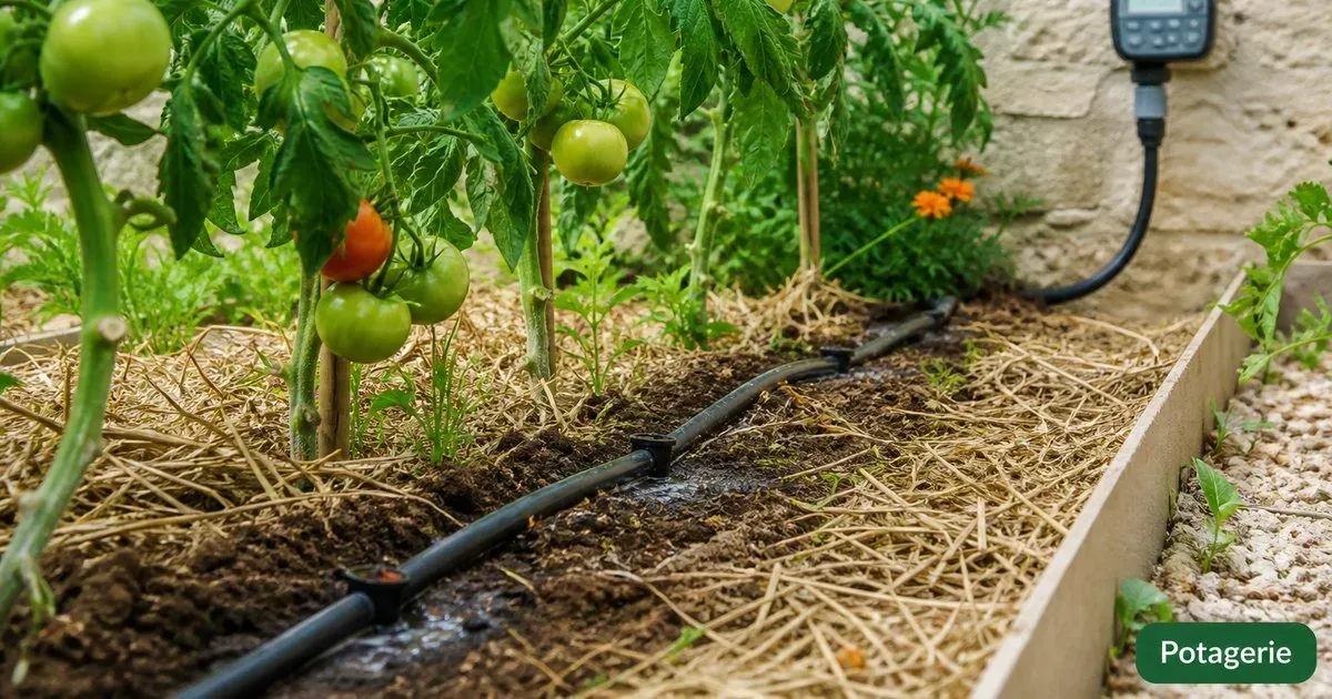 Monter un arrosage goutte à goutte au potager