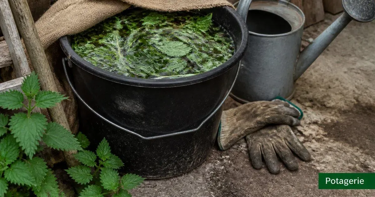 Purin d’ortie : la recette maison et son utilisation au potager