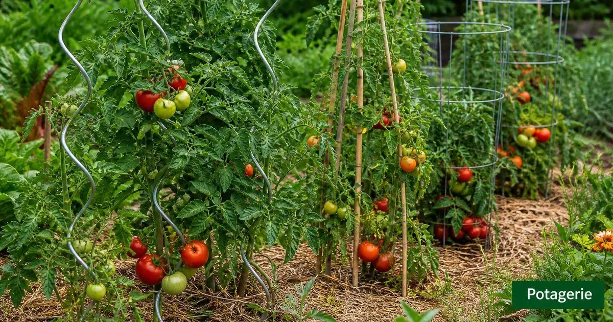 Tuteurer les tomates : spirale, bambou ou cage